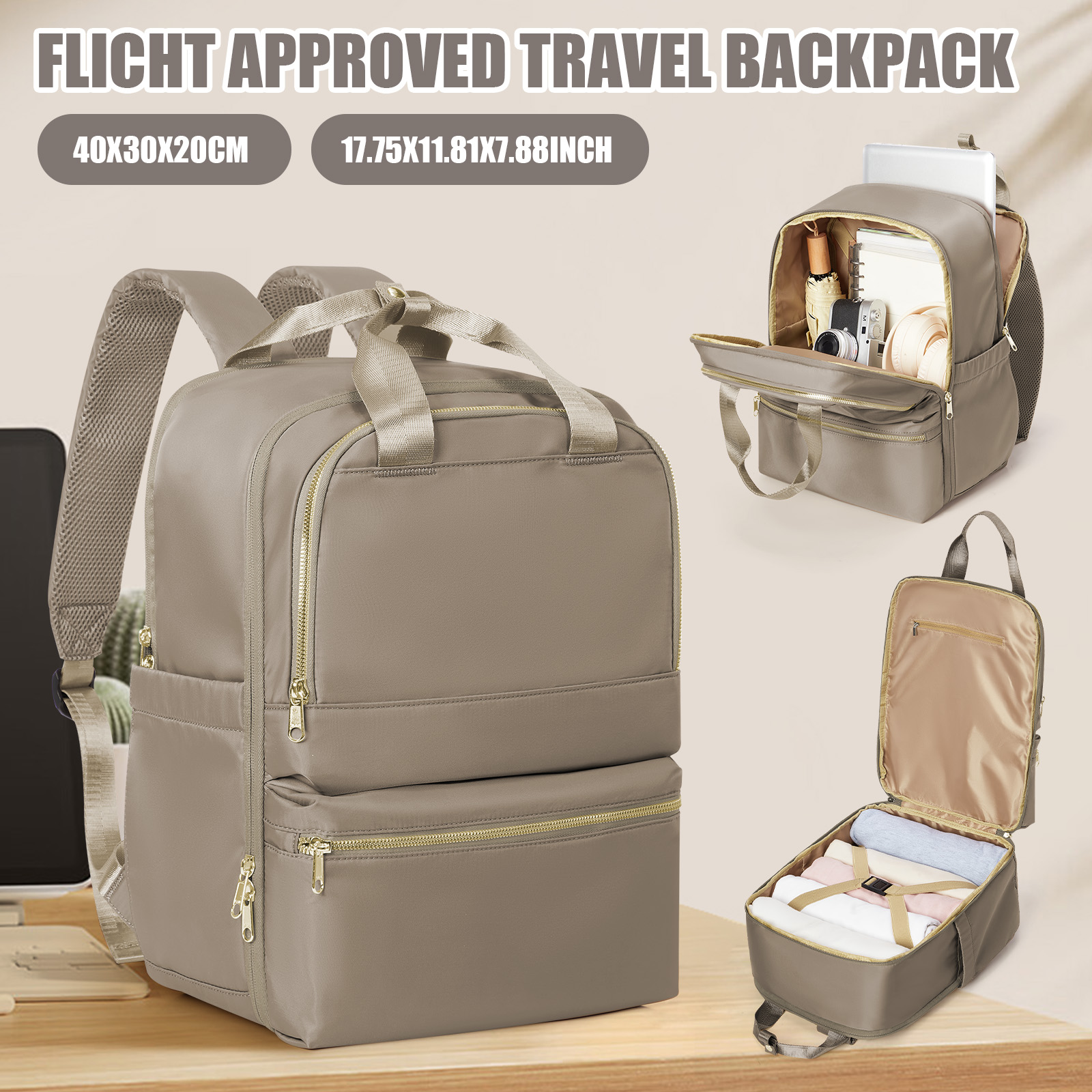 Ryanair 40x30x20 حقيبة السفر ل - مراجعة Canvas Backpack Casual وسعره